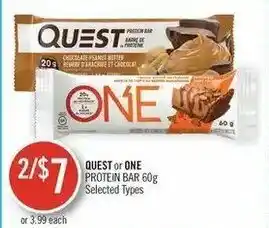 Shoppers Drug Mart Quest or one offer
