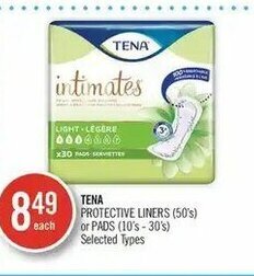 Shoppers Drug Mart Tena offer