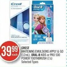 Shoppers Drug Mart Crest offer