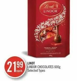 Shoppers Drug Mart Lindt offer