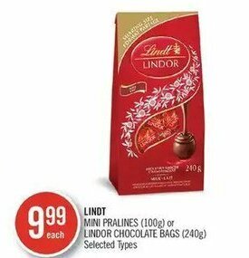 Shoppers Drug Mart Lindt offer