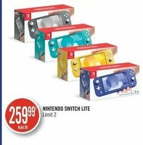 Shoppers Drug Mart Nintendo switch lite offer