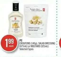Shoppers Drug Mart Croutons, Salad Dressing offer