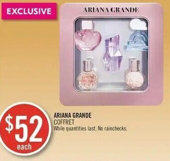 Shoppers Drug Mart Ariana Grande Coffret offer
