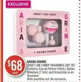 Shoppers Drug Mart Ariana Grande Sweet Like Candy Fragrance Gift Set offer