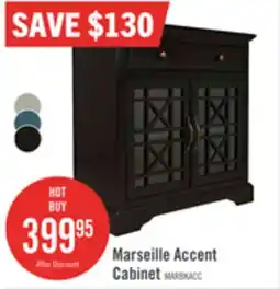The Brick Marseille 32 Accent Cabinet with Drawer - Black offer