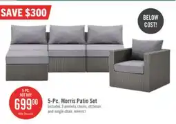 The Brick Morris 5-Piece Patio Set offer