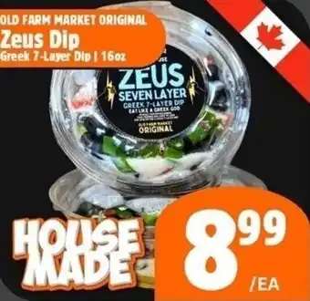 The Old Farm Market Zeus dip offer