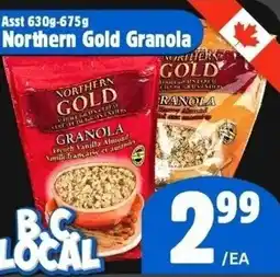 The Old Farm Market Northern gold granola offer