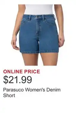 Costco Parasuco Women's Denim Short offer