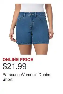 Costco Parasuco Women's Denim Short offer