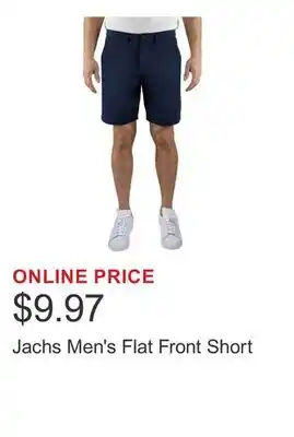 Costco Jachs Men's Flat Front Short offer
