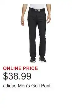 Costco adidas Men's Golf Pant offer