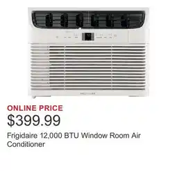 Costco Frigidaire 12,000 BTU Window Room Air Conditioner offer