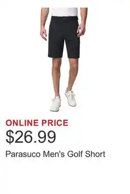 Costco Parasuco Men's Golf Short offer
