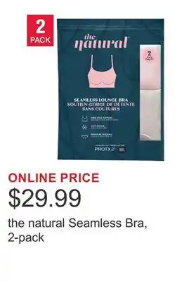 Costco the natural Seamless Bra, 2-pack offer