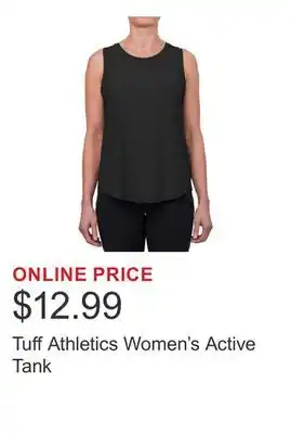 Costco Tuff Athletics Women's Active Tank offer