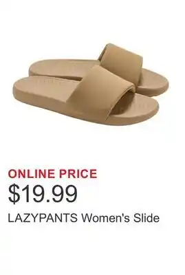 Costco LAZYPANTS Women's Slide offer
