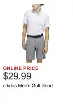 Costco adidas Men's Golf Short offer