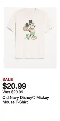 Old Navy Old Navy Disney Mickey Mouse T-Shirt offer