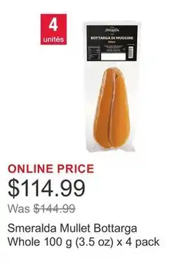 Costco Smeralda Mullet Bottarga Whole 100 g (3.5 oz) x 4 pack offer