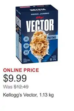 Costco Kellogg's Vector, 1.13 kg offer