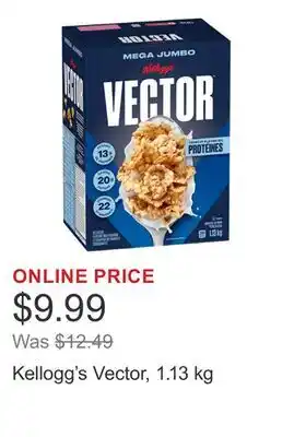 Costco Kellogg's Vector, 1.13 kg offer