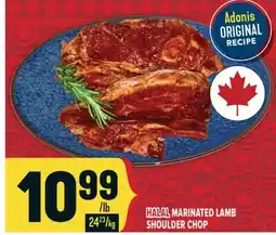 Marché Adonis MARINATED LAMB HALAL MARINATED LAMB offer