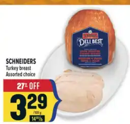 Marché Adonis SCHNEIDERS Turkey breast offer