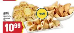 Marché Adonis ADONIS Cheese pie, spinach pie or mini hot-dog offer
