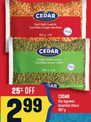 Marché Adonis CEDAR DRY LEGUMES offer