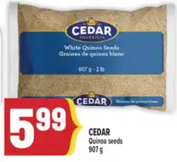 Marché Adonis CEDAR Quinoa seeds offer
