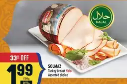 Marché Adonis SOLMAZ Turkey breast Halal offer