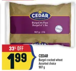 Marché Adonis CEDAR BURGOL CRACKED WHEAT offer