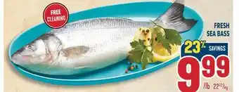 Marché Adonis FRESH SEA BASS offer