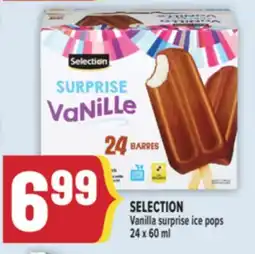 Marché Adonis SELECTION Vanilla surprise ice pops offer