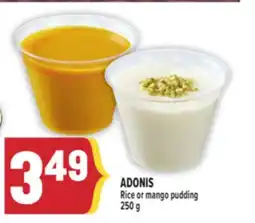 Marché Adonis ADONIS Rice or mango pudding offer