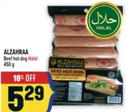 Marché Adonis ALZAHRAA Halal Beef hot-dog Halal offer