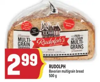 Marché Adonis RUDOLPH BAVARIAN MULTIGRAIN BREAD offer