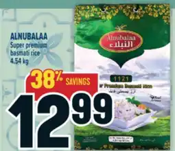 Marché Adonis ALNUBALAA Super premium basmati rice offer