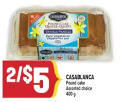 Marché Adonis CASABLANCA Pound cake offer