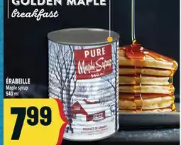 Marché Adonis ÉRABEILLE Maple syrup offer