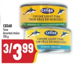 Marché Adonis CEDAR TUNA offer