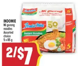 Marché Adonis INDOMIE noodles offer