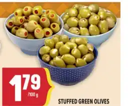 Marché Adonis STUFFED GREEN OLIVES offer
