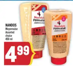 Marché Adonis NANDOS MAYONNAISE offer