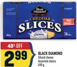 Marché Adonis BLACK DIAMOND Sliced cheese offer