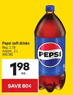Giant Tiger Pepsi soft drinks offer