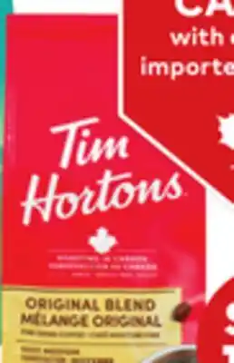 Giant Tiger Tim Hortons coffee offer