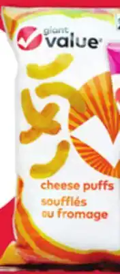 Giant Tiger Giant Value chips or snacks offer